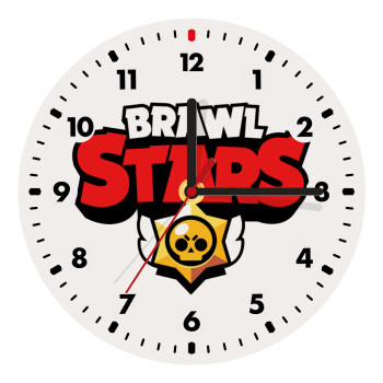 Brawl Stars, Ρολόι τοίχου ξύλινο (20cm)