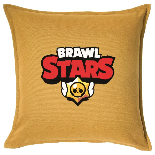 Brawl Stars — Sofa cushion YELLOW 50x50cm includes filling