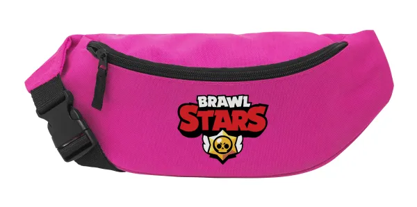 Brawl Stars — Unisex waist bag (banana) in PINK color with 2 pockets