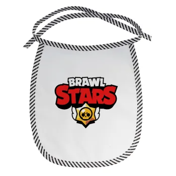 Brawl Stars, Σαλιάρα μωρού αλέκιαστη με κορδόνι Μαύρη