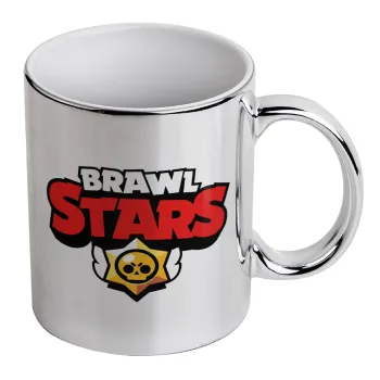 Brawl Stars, Κούπα κεραμική, ασημένια καθρέπτης, 330ml