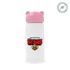 Pink stainless steel thermal flask, 320ml