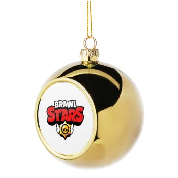 Brawl Stars, Golden Christmas tree ball ornament 8cm