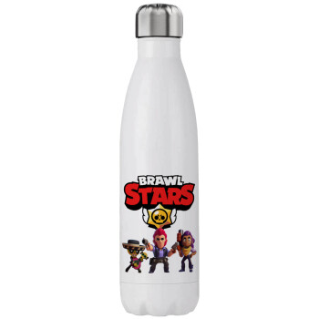 Brawl Stars Desert, Μεταλλικό παγούρι θερμός (Stainless steel), διπλού τοιχώματος, 750ml