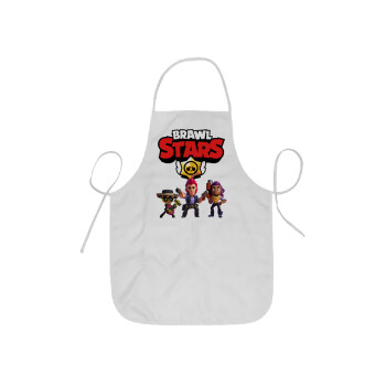 Brawl Stars Desert, Ποδιά Σεφ ολόσωμη κοντή  Παιδική (44x62cm)