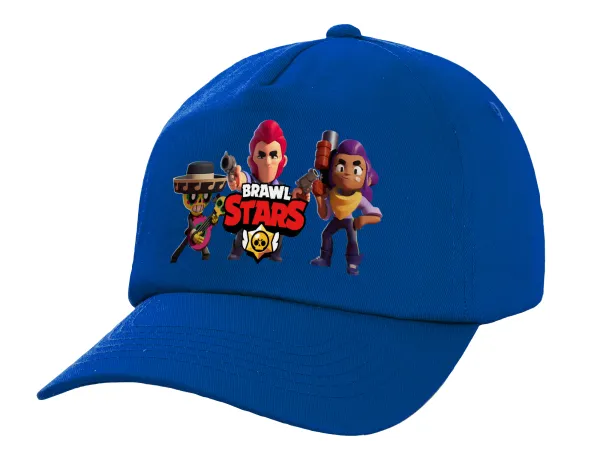 Brawl Stars Desert — Twill Children's Cap, ROYAL BLUE (100% COTTON, CHILDREN, UNISEX)