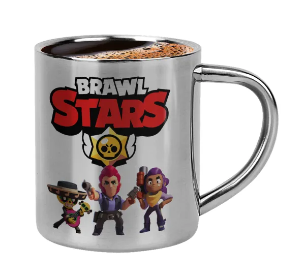 Brawl Stars Desert — Κουπάκι μεταλλικό διπλού τοιχώματος για espresso (220ml)