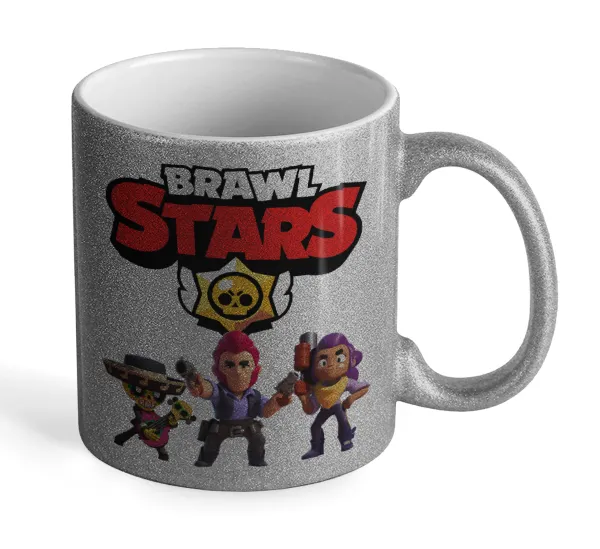 Brawl Stars Desert — Glitter Ασημένια