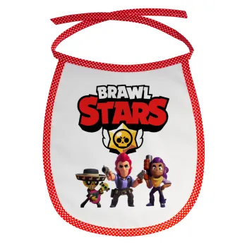 Brawl Stars Desert, Σαλιάρα μωρού αλέκιαστη με κορδόνι Κόκκινη