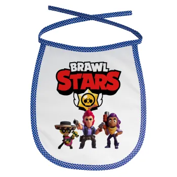 Brawl Stars Desert, Σαλιάρα μωρού αλέκιαστη με κορδόνι Μπλε