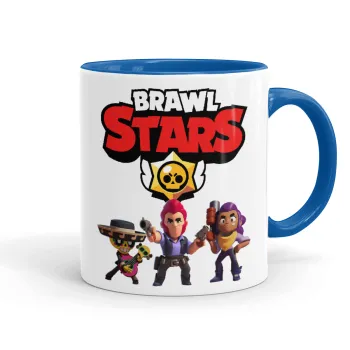 Brawl Stars Desert, Κούπα χρωματιστή μπλε, κεραμική, 330ml