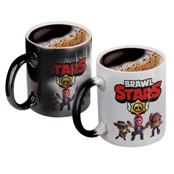 Brawl Stars Desert, Κούπα Μαγική, κεραμική, 330ml που αλλάζει χρώμα με το ζεστό ρόφημα