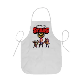 Brawl Stars Desert, Ποδιά Σεφ ολόσωμη κοντή  Παιδική (44x62cm)