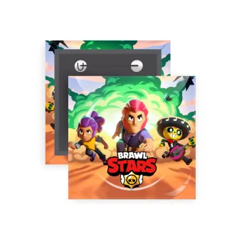 Brawl Stars Desert, Κονκάρδα παραμάνα τετράγωνη 5x5cm