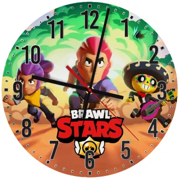Brawl Stars Desert, Ρολόι τοίχου ξύλινο (30cm)