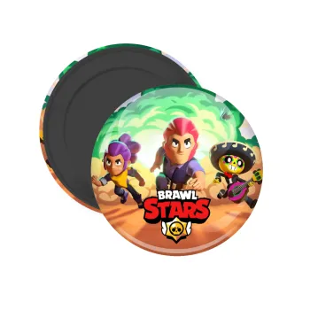 Brawl Stars Desert, Μαγνητάκι ψυγείου στρογγυλό διάστασης 5cm