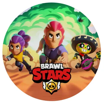 Brawl Stars Desert, Mousepad Στρογγυλό 20cm