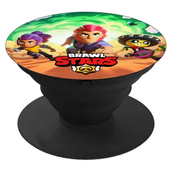 Brawl Stars Desert, Phone Holders Stand  Μαύρο Βάση Στήριξης Κινητού στο Χέρι