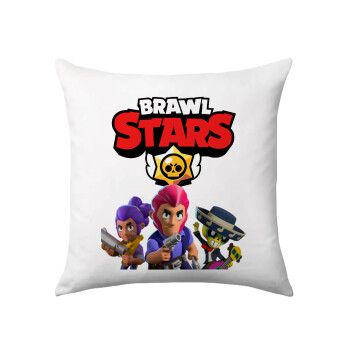 Brawl Stars Blue, Sofa cushion 40x40cm includes filling