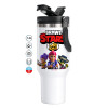 Mega Stainless steel Tumbler with lid, double wall 1,2L