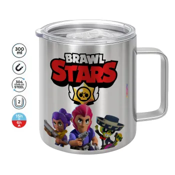 Brawl Stars Blue, Κούπα Ανοξείδωτη διπλού τοιχώματος 300ml