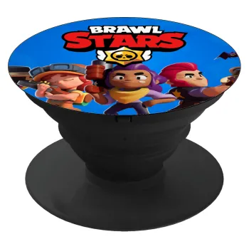 Brawl Stars Blue, Phone Holders Stand  Μαύρο Βάση Στήριξης Κινητού στο Χέρι