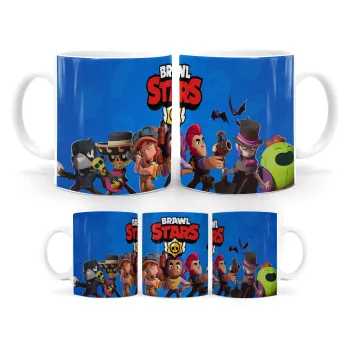 Brawl Stars Blue, Κούπα, κεραμική, 330ml