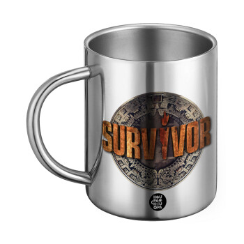 Survivor, BIG Mug Stainless steel double wall (450ml)