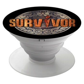 Survivor, Phone Holders Stand  Λευκό Βάση Στήριξης Κινητού στο Χέρι