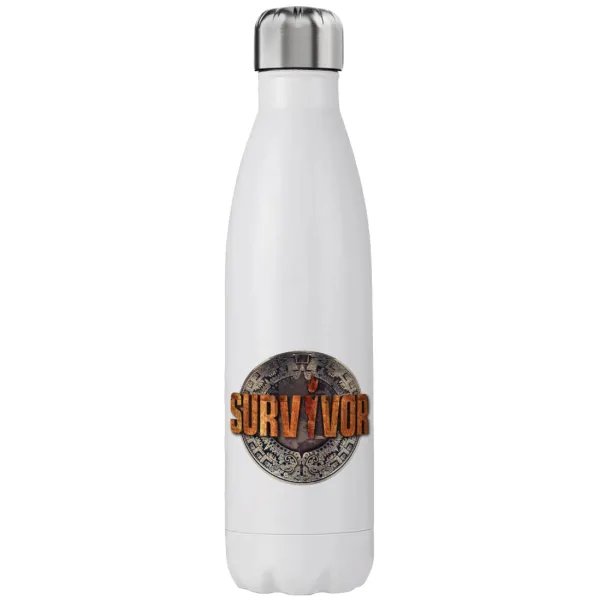 Survivor — Μεταλλικό παγούρι θερμός (Stainless steel), διπλού τοιχώματος, 750ml
