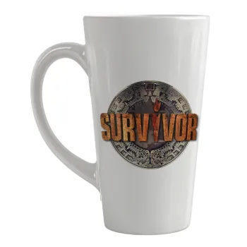 Survivor, Κούπα κωνική Latte Μεγάλη, κεραμική, 450ml