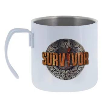 Survivor — Κούπα Ανοξείδωτη διπλού τοιχώματος 400ml