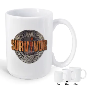 Survivor, Κούπα Mega, κεραμική, 450ml