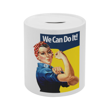 Rosie we can do it!, Κουμπαράς πορσελάνης με τάπα