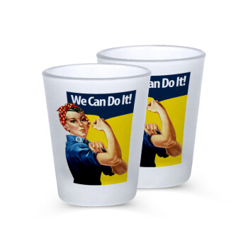 Rosie we can do it!, Σφηνοπότηρα γυάλινα 45ml του πάγου (2 τεμάχια)