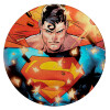 Superman angry, Επιφάνεια κοπής γυάλινη στρογγυλή (30cm)