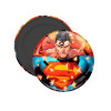 Superman angry, Μαγνητάκι ψυγείου στρογγυλό διάστασης 5cm