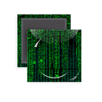 Matrix, Μαγνητάκι ψυγείου τετράγωνο διάστασης 5x5cm