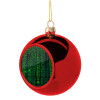 Christmas tree ball Red 8cm