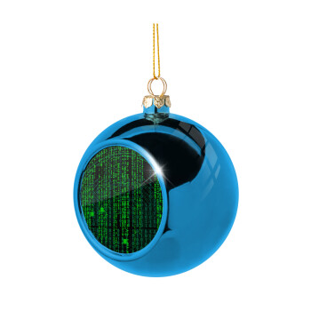 Matrix, Χριστουγεννιάτικη μπάλα δένδρου Μπλε 8cm