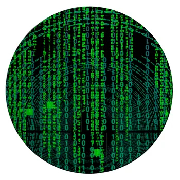 Matrix, Επιφάνεια κοπής γυάλινη στρογγυλή (30cm)