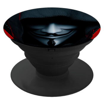 V for Vendetta, Phone Holders Stand  Μαύρο Βάση Στήριξης Κινητού στο Χέρι