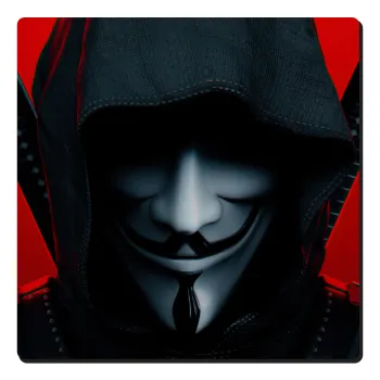 V for Vendetta, Τετράγωνο μαγνητάκι ξύλινο 6x6cm