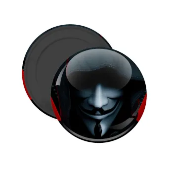 V for Vendetta, Μαγνητάκι ψυγείου στρογγυλό διάστασης 5cm