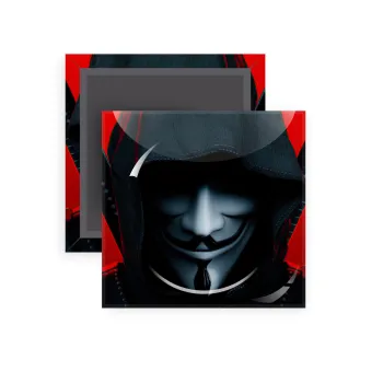 V for Vendetta, Μαγνητάκι ψυγείου τετράγωνο διάστασης 5x5cm