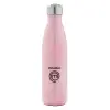 Metal mug thermos Pink Iridiscent (Stainless steel), double wall, 500ml