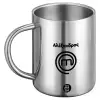 BIG Mug Stainless steel double wall (450ml)