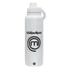 1L Stainless Steel Thermal Bottle with Phone Holder & Double Wall Insulation
