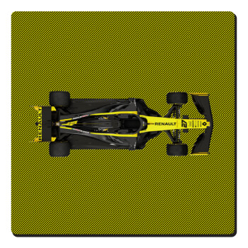 Renault Formula 1, Τετράγωνο μαγνητάκι ξύλινο 6x6cm