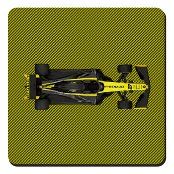 Renault Formula 1, Τετράγωνο μαγνητάκι ξύλινο 9x9cm